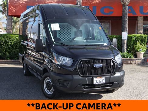 Used 2023 Ford Transit 250 148 High Roof Extended w/ Load Area Protection Package RWD image 2