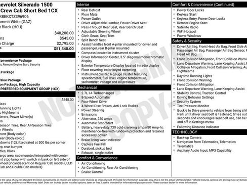 New 2026 Chevrolet Silverado 1500 Custom AWD/4WD image 29