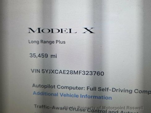 Used 2021 Tesla Model X Long Range AWD/4WD image 20