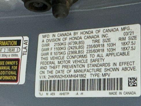 Used 2021 Honda CR-V EX image 12
