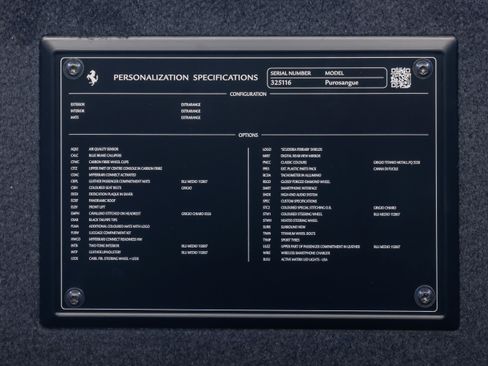 Certified 2025 Ferrari Purosangue AWD/4WD image 80