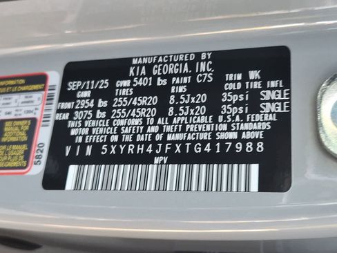 New 2026 Kia Sorento EX FWD image 30