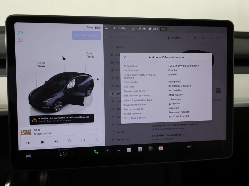 Used 2024 Tesla Model Y Long Range AWD/4WD image 50