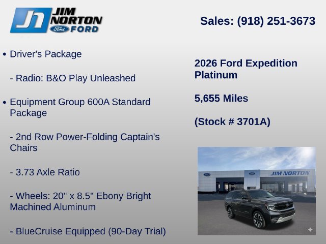 Used 2026 Ford Expedition Platinum w/ Driver's Package AWD/4WD image 11