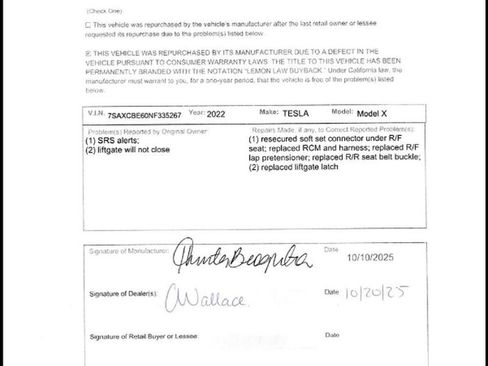 Used 2022 Tesla Model X Plaid image 5