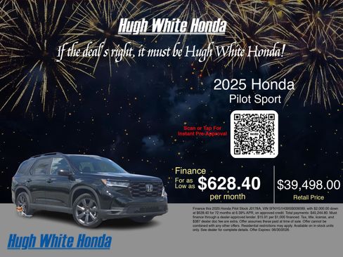 Used 2025 Honda Pilot Sport image 3