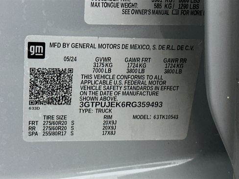 Used 2024 GMC Sierra 1500 Elevation AWD/4WD image 12