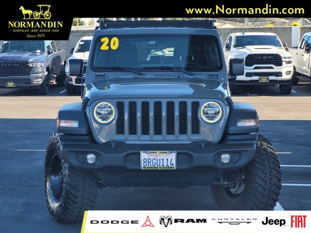 Used 2020 Jeep Wrangler Unlimited Sport S AWD/4WD image 2