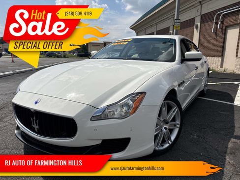 Used 2015 Maserati Quattroporte S Q4 AWD/4WD image 1