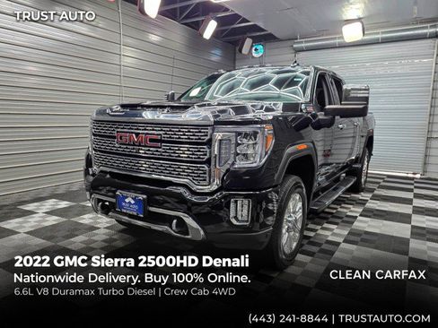 Used 2022 GMC Sierra 2500 Denali AWD/4WD image 1
