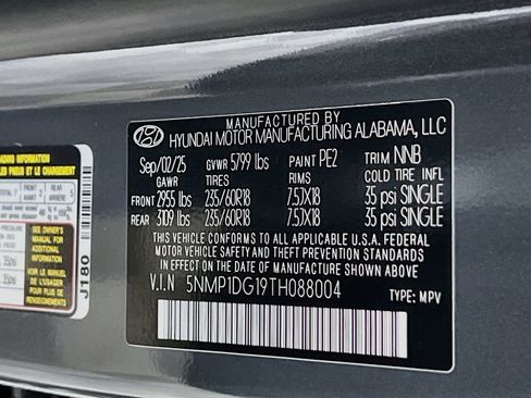 Certified 2026 Hyundai Santa Fe SE AWD/4WD image 22