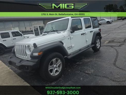 Used 2019 Jeep Wrangler Unlimited Sport S AWD/4WD image 1