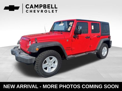 Used 2016 Jeep Wrangler Unlimited Sport w/ Quick Order Package 24S AWD/4WD image 1