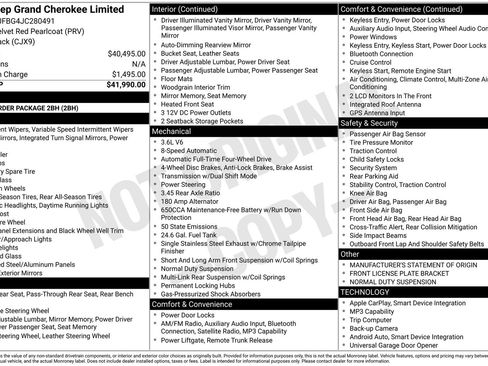 Used 2018 Jeep Grand Cherokee Limited image 28