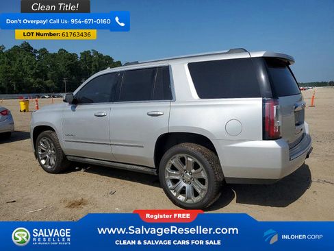 Used 2016 GMC Yukon Denali w/ Open Road Package RWD image 3