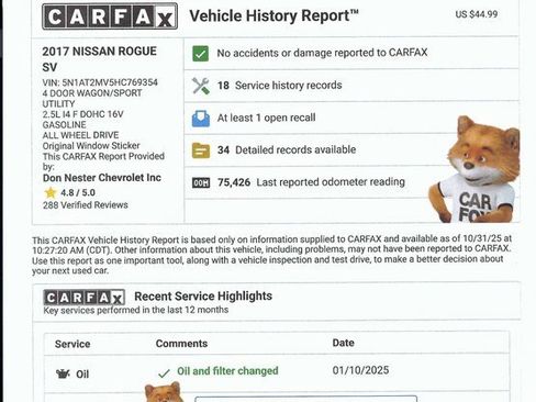 Used 2017 Nissan Rogue SV image 5