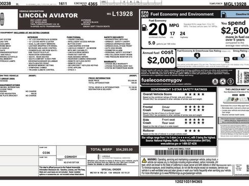 Used 2021 Lincoln Aviator AWD image 5