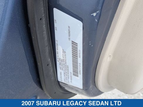 Used 2007 Subaru Legacy 2.5i Limited AWD/4WD image 36