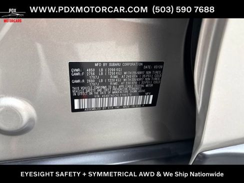 Used 2020 Subaru Outback Premium w/ Popular Package #1 AWD/4WD image 32