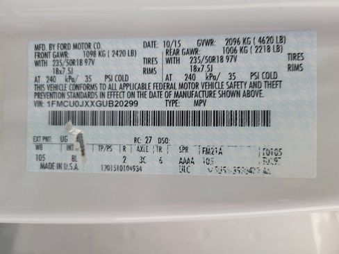 Used 2016 Ford Escape Titanium FWD image 33