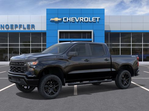 New 2026 Chevrolet Silverado 1500 Custom Trail Boss w/ Midnight Edition AWD/4WD image 2