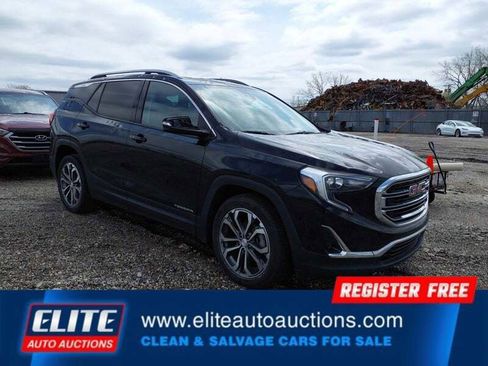 Used 2021 GMC Terrain SLT w/ Infotainment Package II FWD image 1
