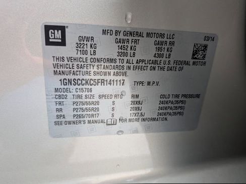 Used 2015 Chevrolet Tahoe LTZ image 30