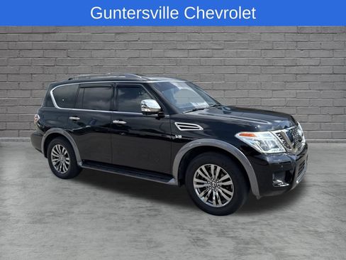 Used 2018 Nissan Armada Platinum w/ Captain Seat Package AWD/4WD image 1