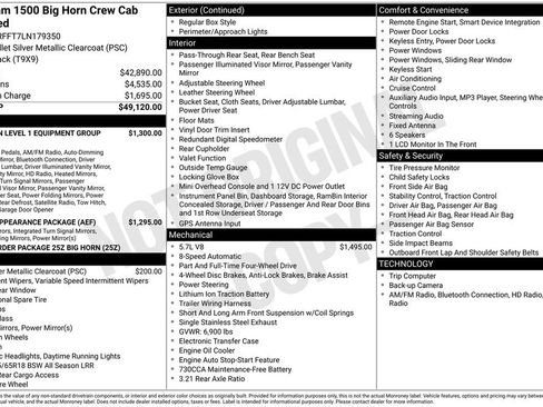 Used 2020 RAM 1500 Big Horn image 34