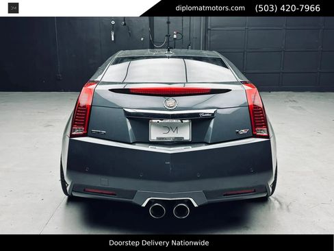 Used 2012 Cadillac CTS V w/ Wood Trim Package RWD image 6