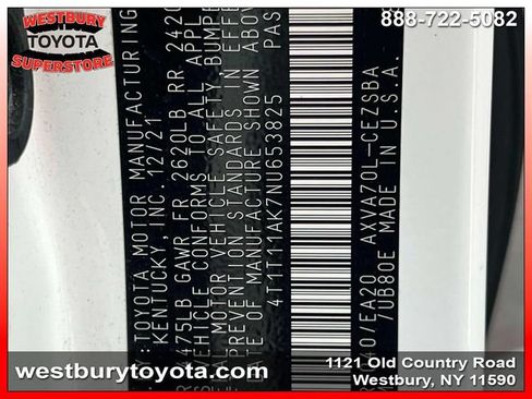 Used 2022 Toyota Camry SE w/ Cold Weather Package FWD image 21