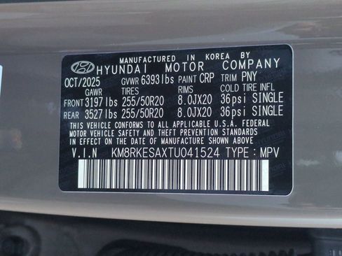 New 2026 Hyundai Palisade Limited image 23