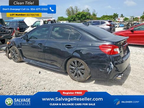 Used 2016 Subaru WRX w/ Popular Package #2 AWD/4WD image 3