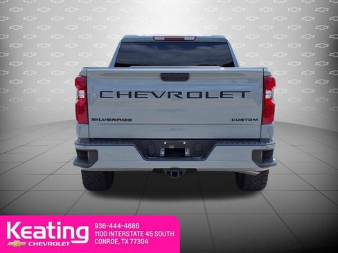 Used 2024 Chevrolet Silverado 1500 Custom w/ LPO, Dark Essentials Package RWD image 6