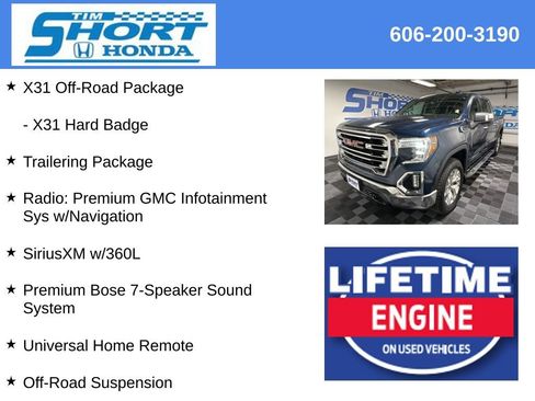 Used 2020 GMC Sierra 1500 SLT w/ SLT Premium Package image 16