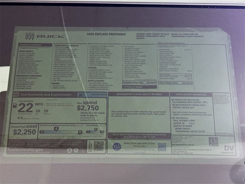 New 2026 Buick Enclave Preferred w/ Power Package image 20
