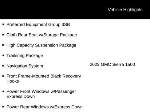 Used 2022 GMC Sierra 1500 Elevation image 12