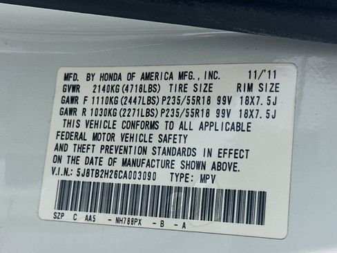 Used 2012 Acura RDX FWD image 12
