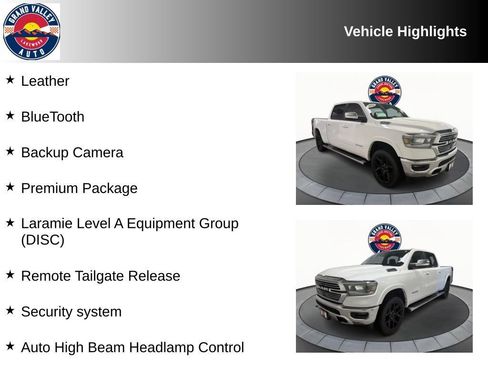 Used 2022 RAM 1500 Laramie AWD/4WD image 2