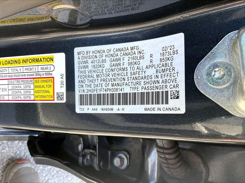 Used 2023 Honda Civic EX image 34