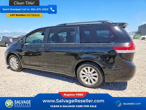 Used 2012 Toyota Sienna LE AWD/4WD image 3