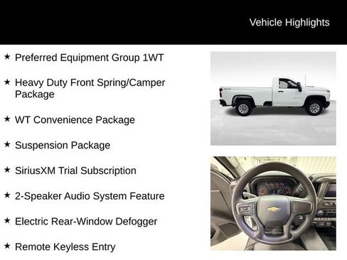 Certified 2025 Chevrolet Silverado 3500 W/T w/ WT Convenience Package image 17