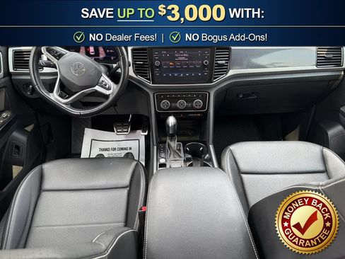 Used 2021 Volkswagen Atlas SEL R-Line AWD/4WD image 17