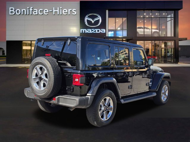 Used 2021 Jeep Wrangler Unlimited Sahara AWD/4WD image 4