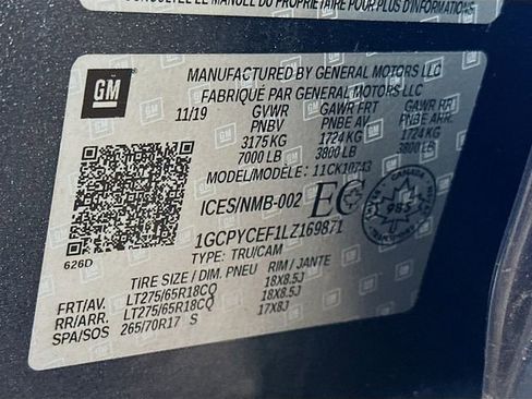 Used 2020 Chevrolet Silverado 1500 Custom Trail Boss image 32