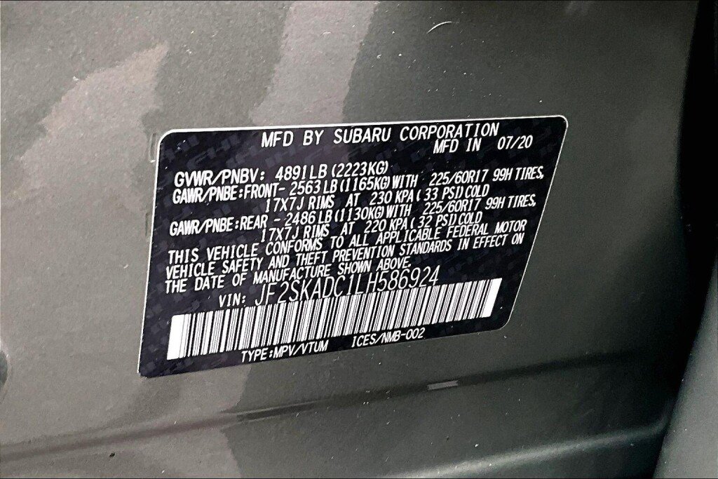 Used 2020 Subaru Forester w/ Alloy Wheel Package AWD/4WD image 19
