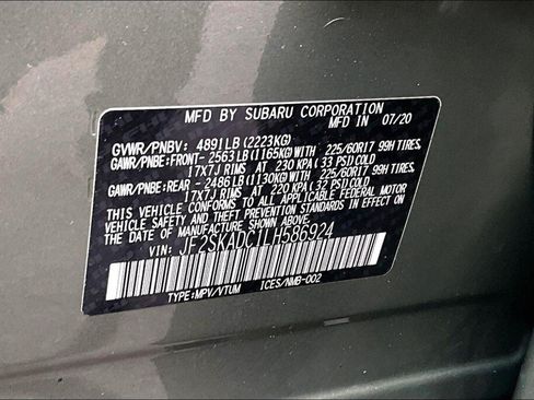 Used 2020 Subaru Forester w/ Alloy Wheel Package AWD/4WD image 19