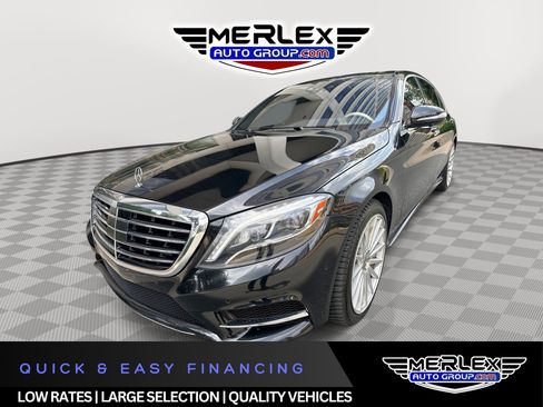 Used 2015 Mercedes-Benz S 550 4MATIC Sedan w/ Sport Package image 1
