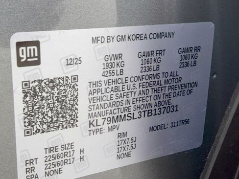 Certified 2026 Chevrolet TrailBlazer LS w/ LS Convenience Package FWD image 31