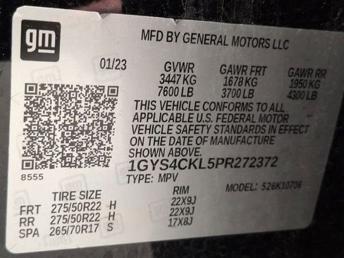 Certified 2023 Cadillac Escalade Premium Luxury w/ Performance Package AWD/4WD image 31
